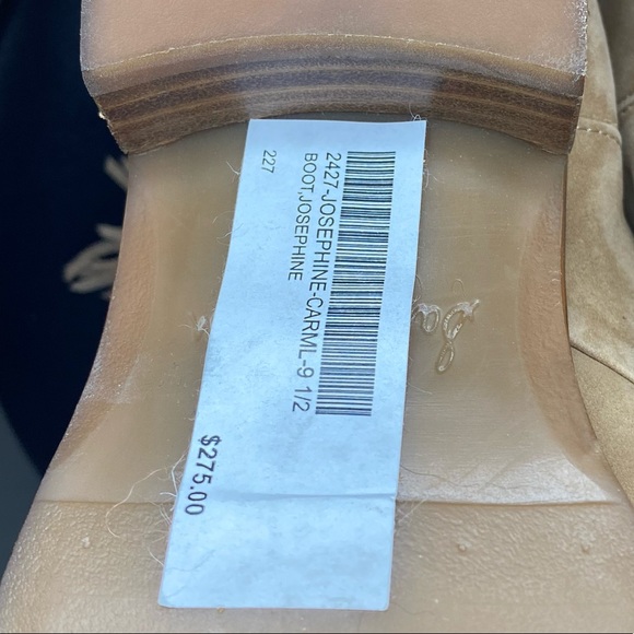 Sam Edelman Josephine Fringe Boot Size 9.5 - Picture 7 of 7